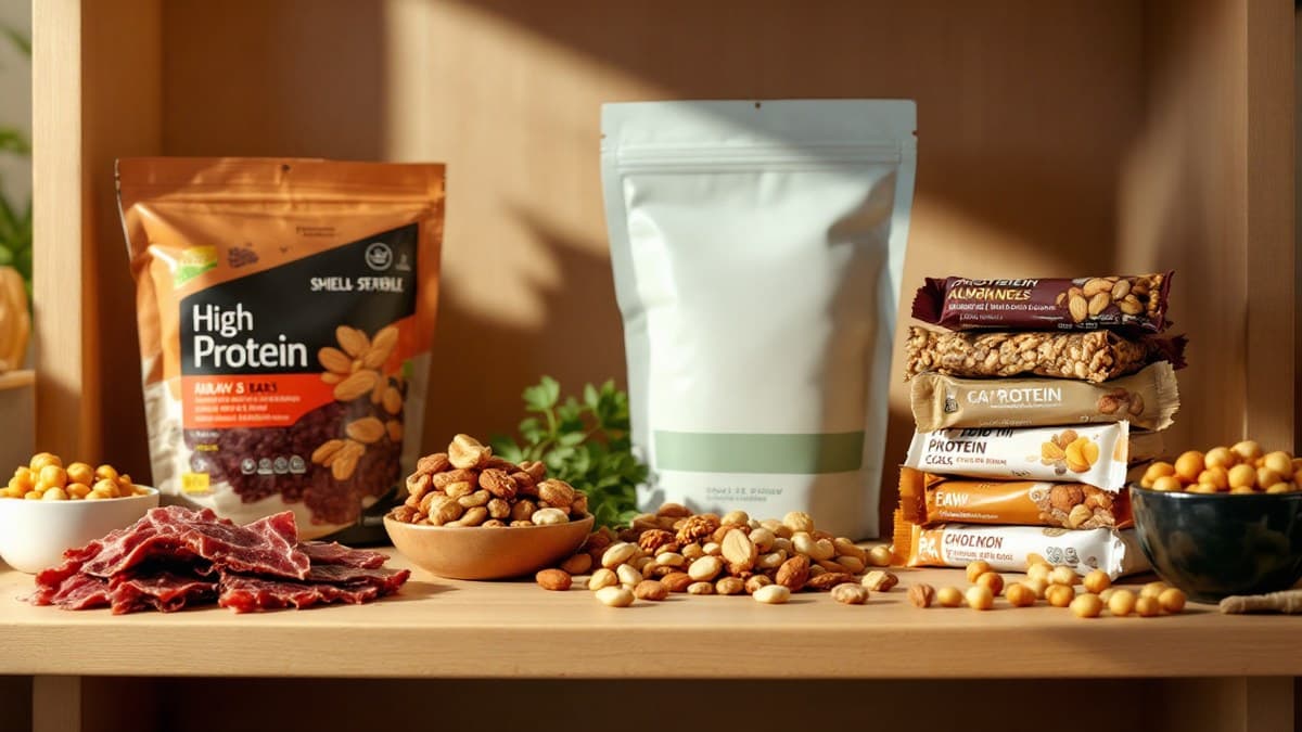 High Protein Snacks That Need No Refrigeration: Shelf-Stable Picks