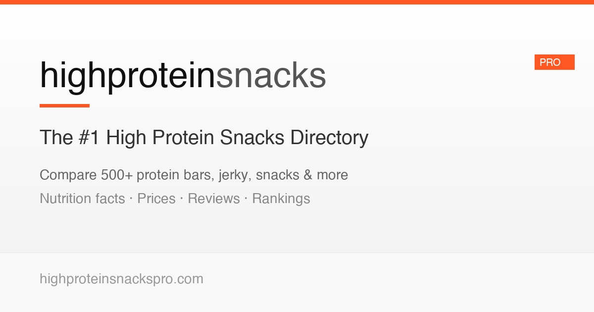 HighProteinSnacksPro.com logo